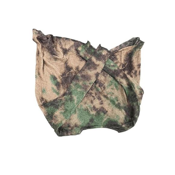 Bohemian Floral Print Top that ties in front - Picture 3 of 6